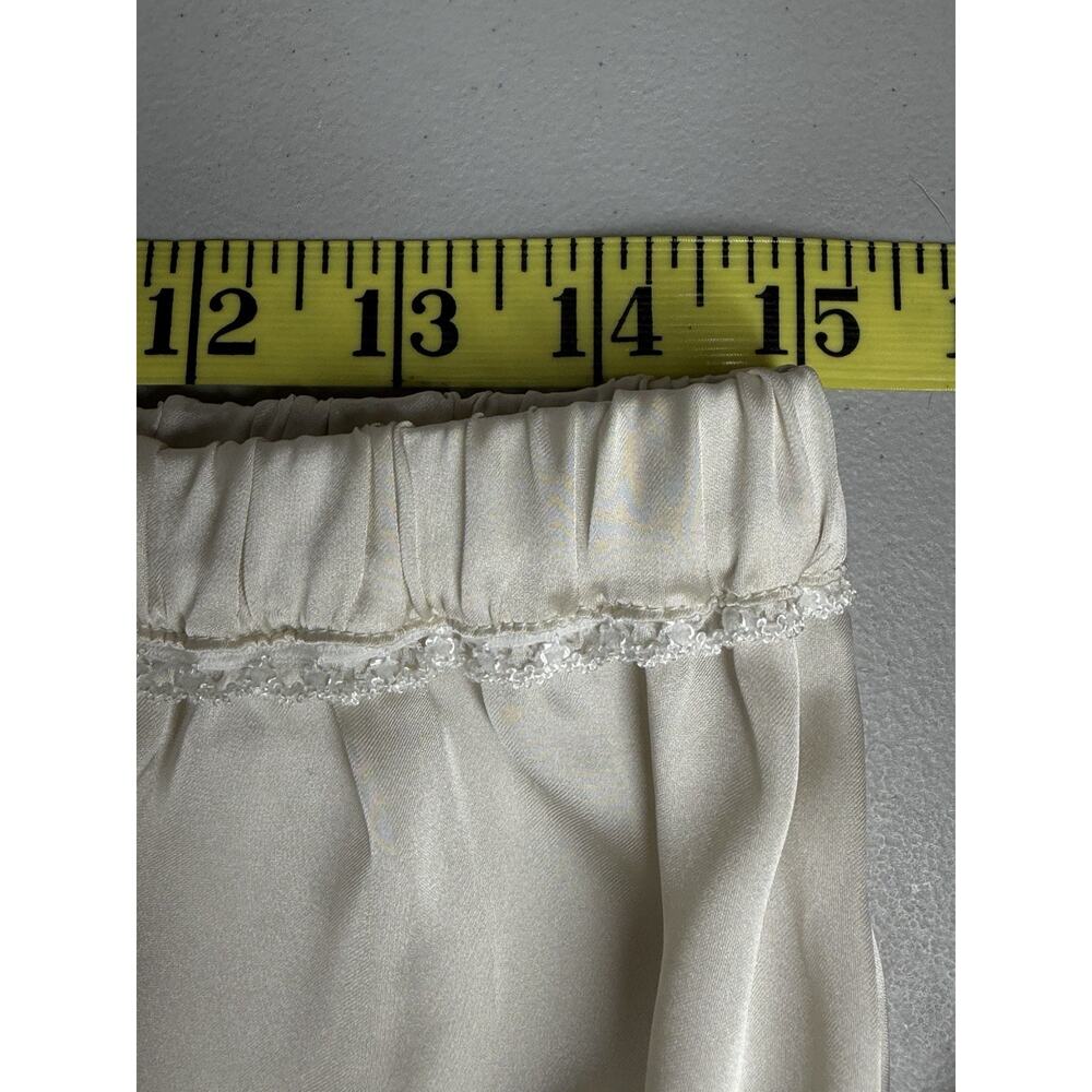 Free People Meet Me in the Middle Tap Shorts Womens M Champagne Lounge Romantic - Picture 8 of 9
